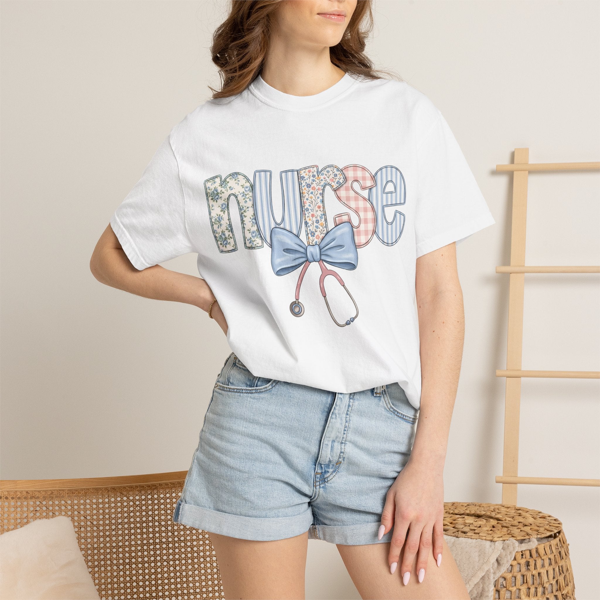 Nurse Floral Tee