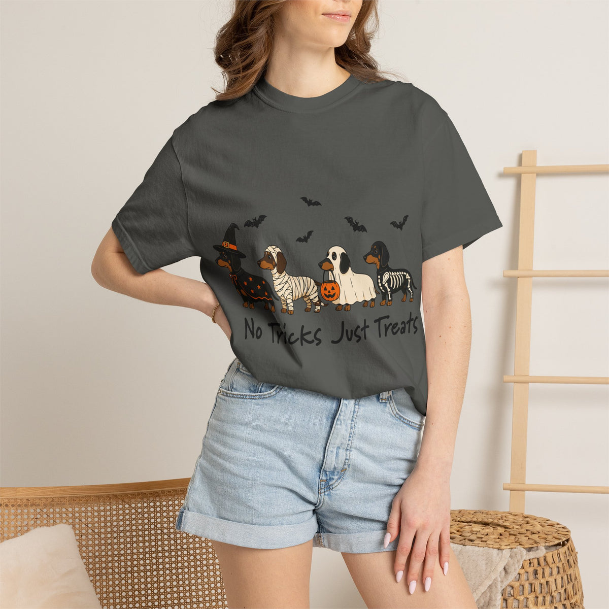 Halloween Dachshund Tee