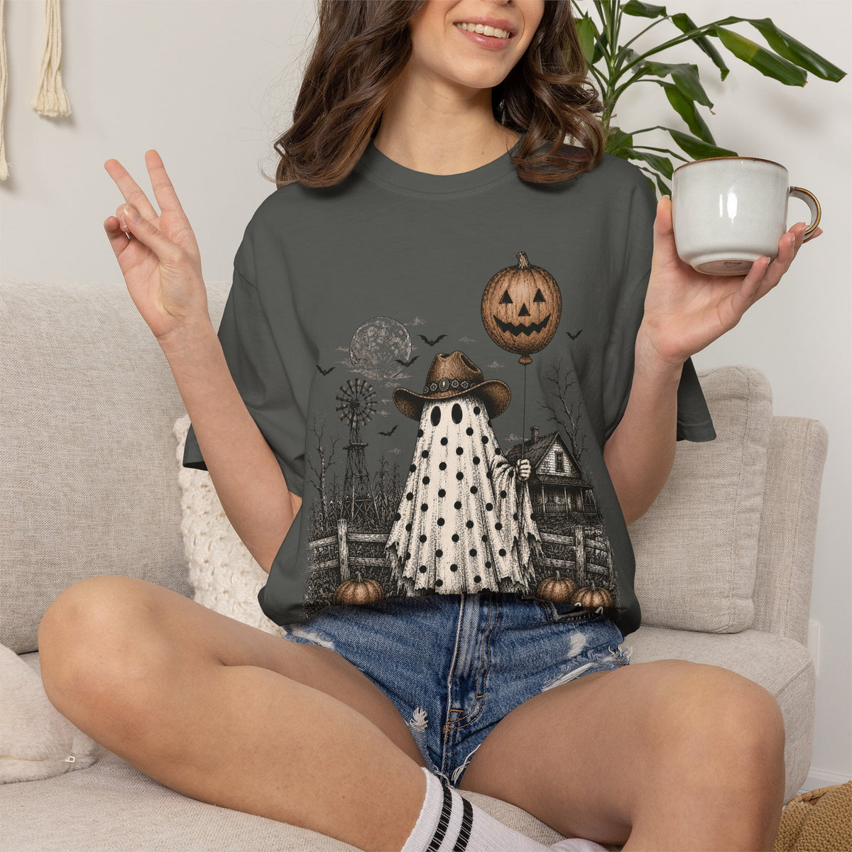 Halloween Ghost Tee