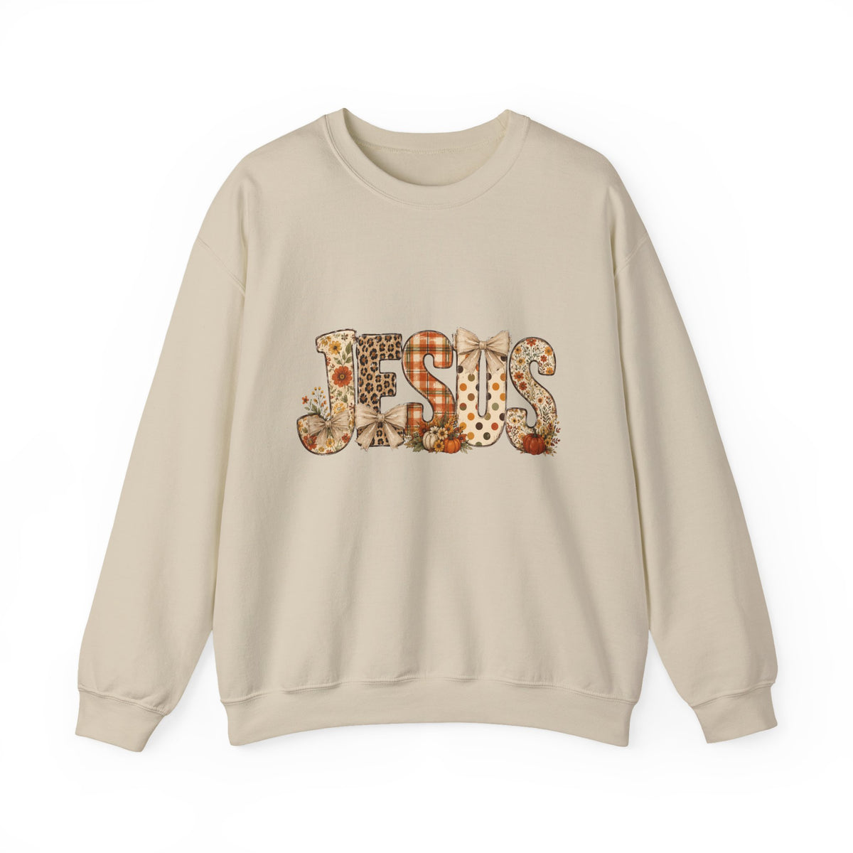 Jesus Floral  Sweatshirt