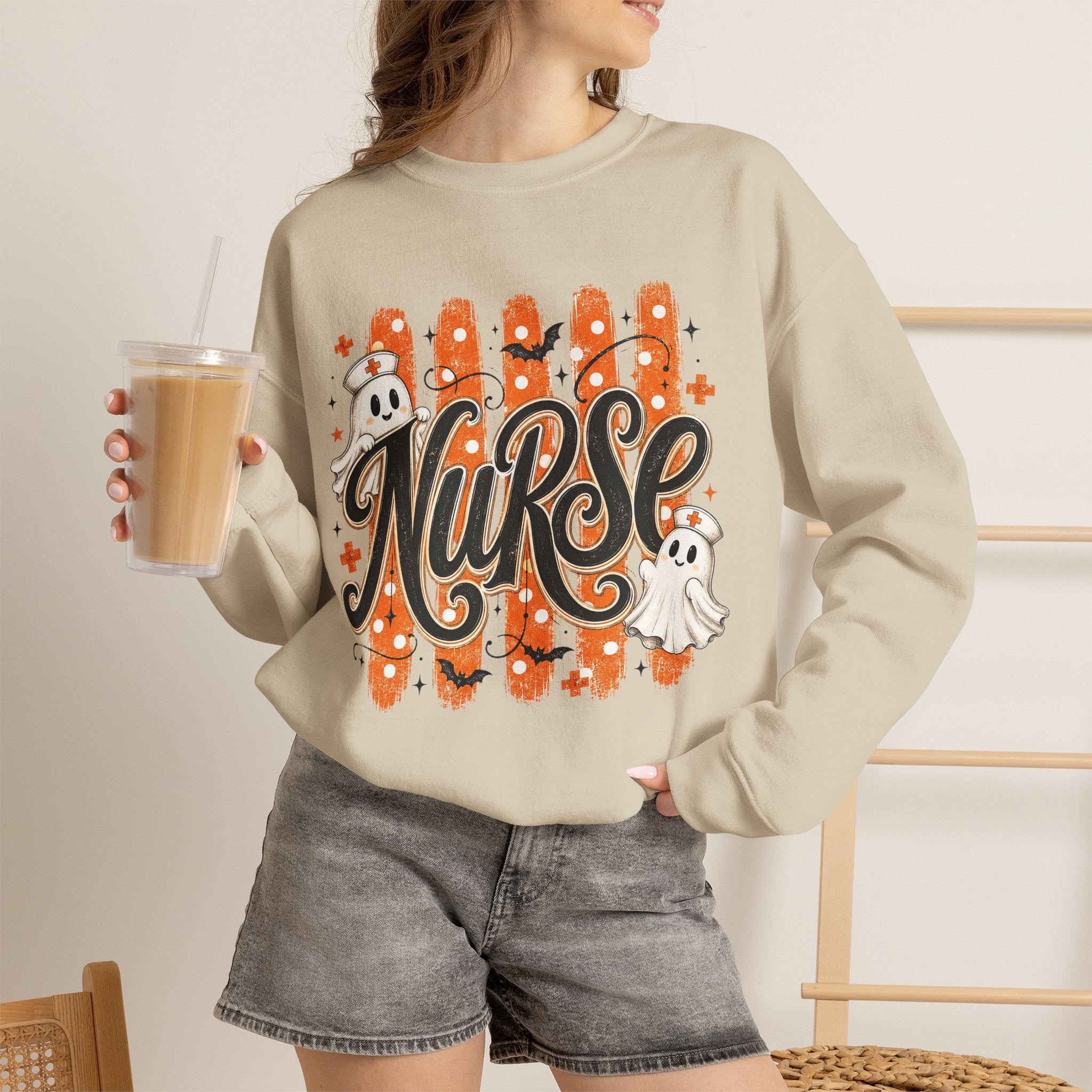 Nurse Halloween crewneck
