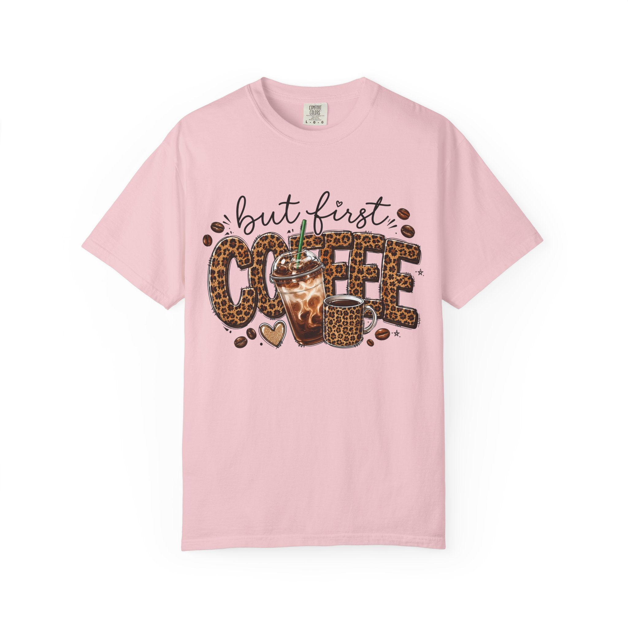 Coffee Leopard Tee