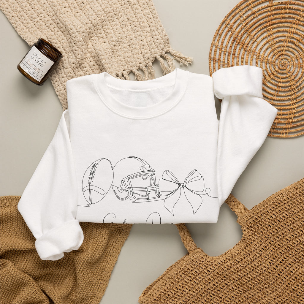 Football crewneck