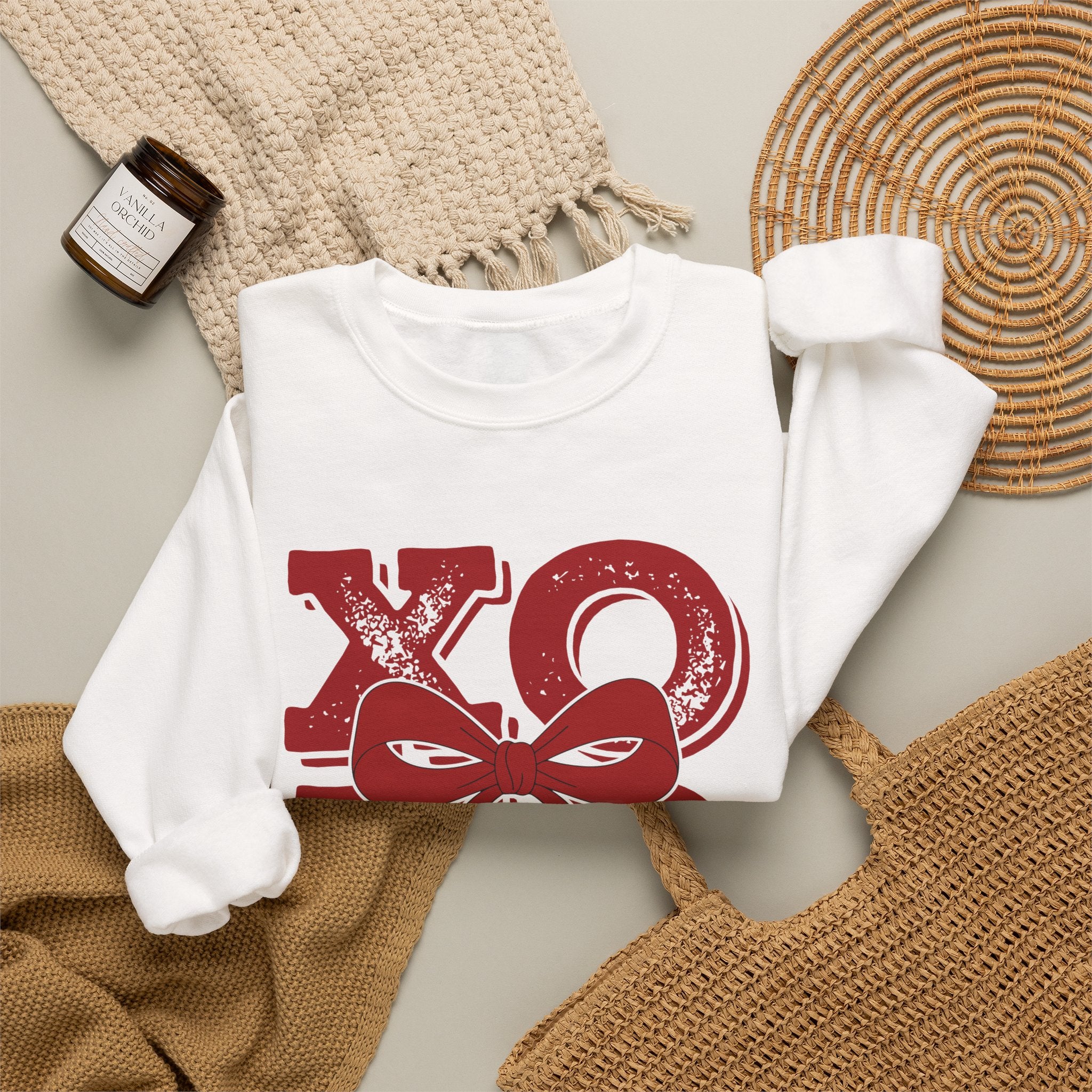 XO Bow Crewneck