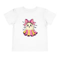 Cute Pink Bow Ghost Toddler Tee