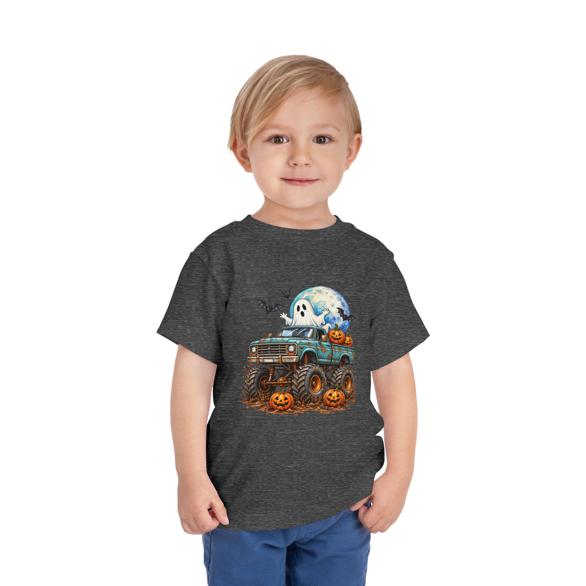 Toddler Halloween Truck Tee