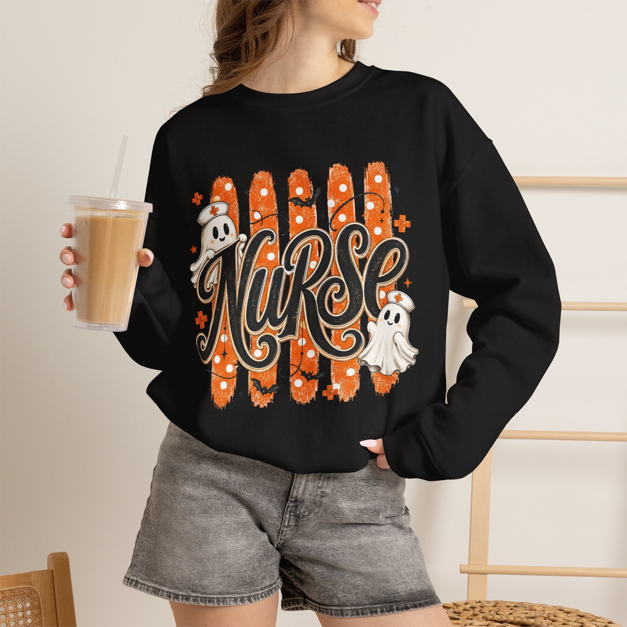 Nurse Halloween crewneck