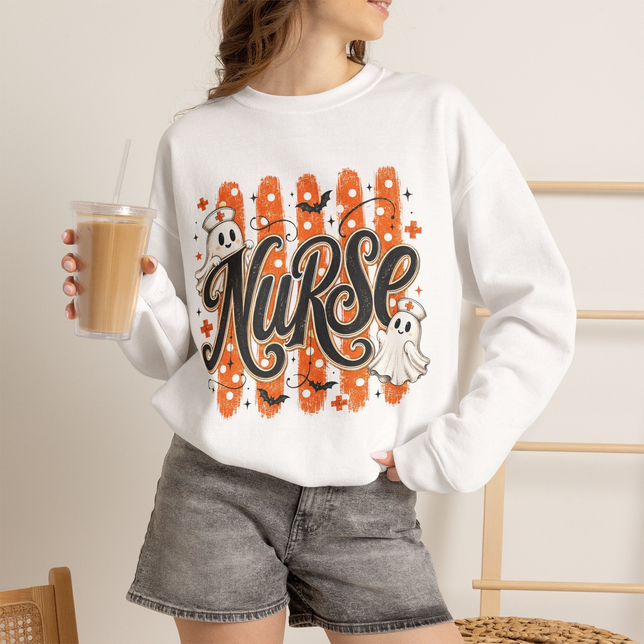 Nurse Halloween crewneck
