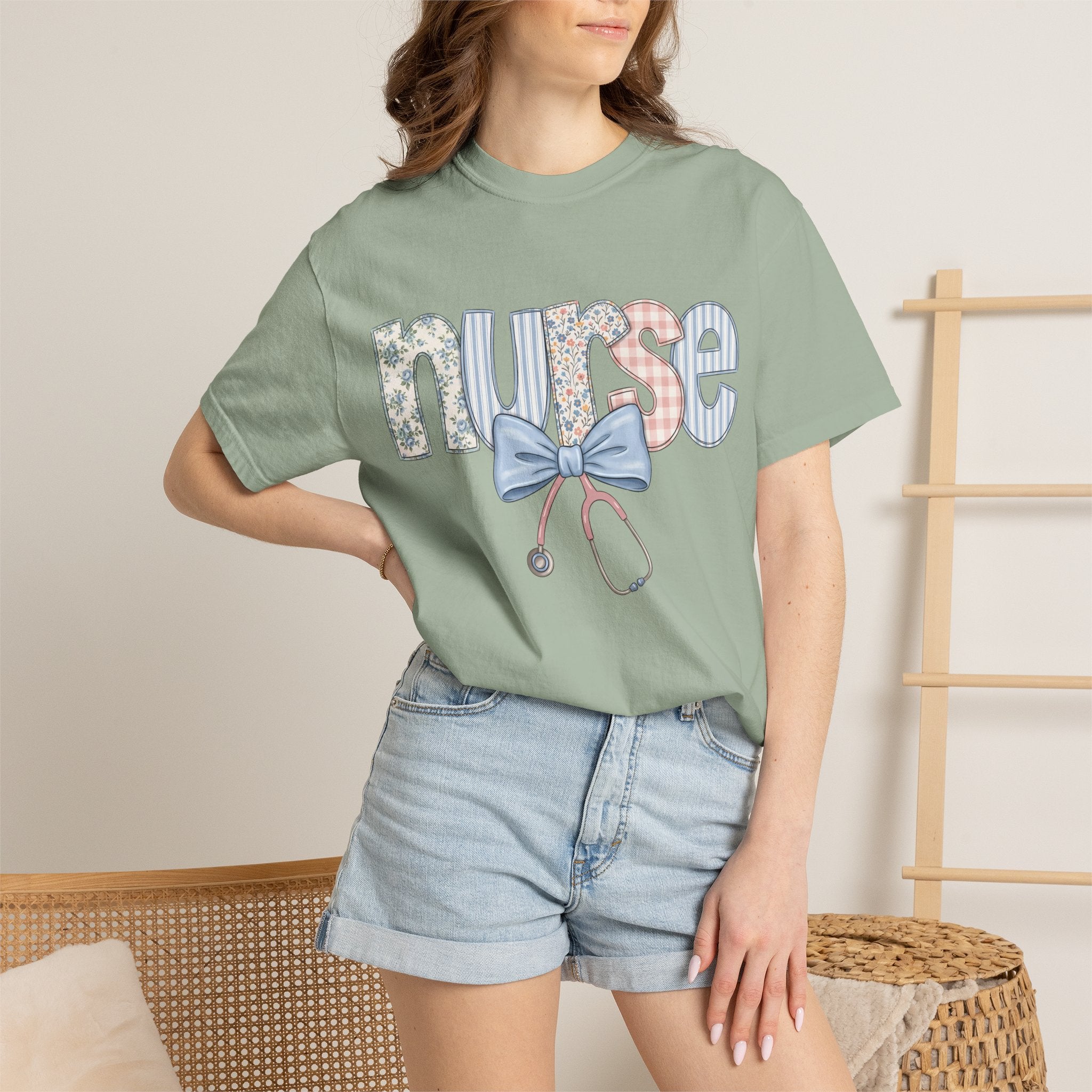 Nurse Floral Tee