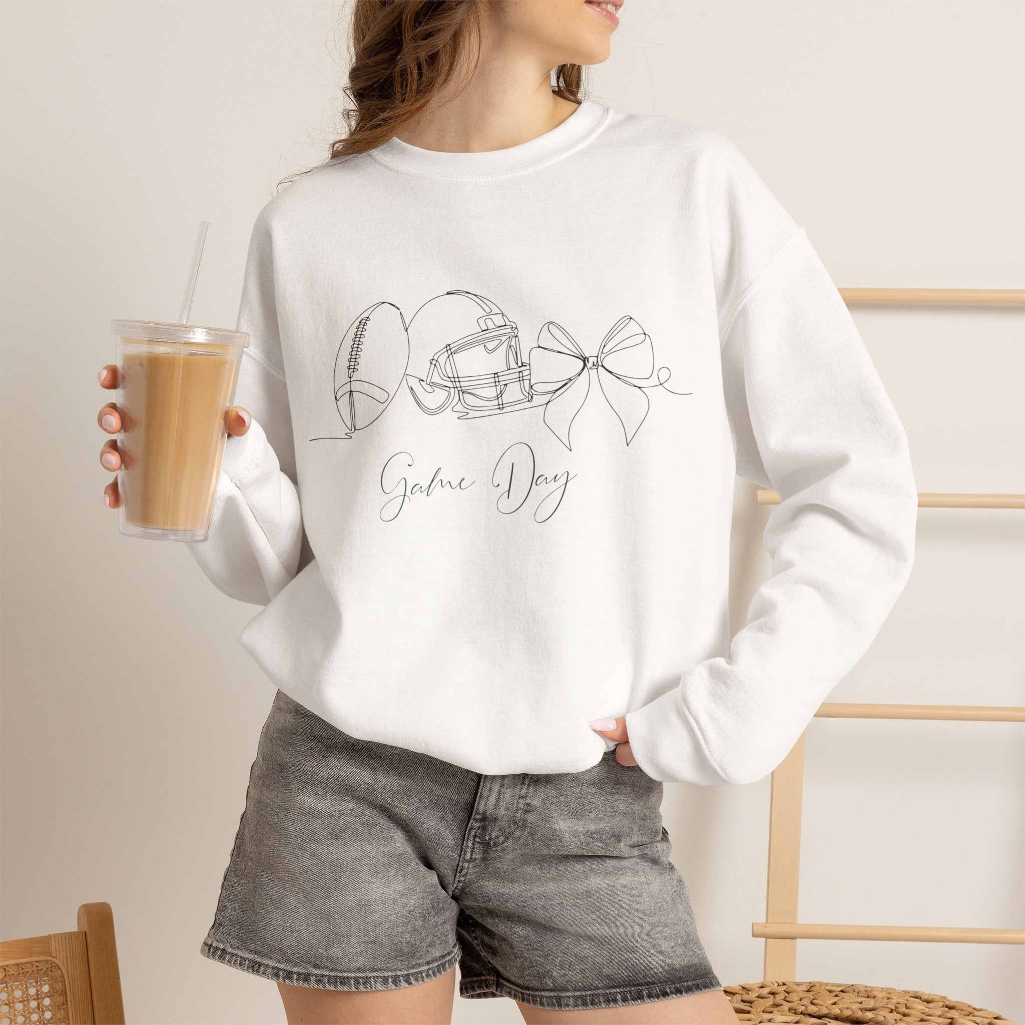 Football crewneck