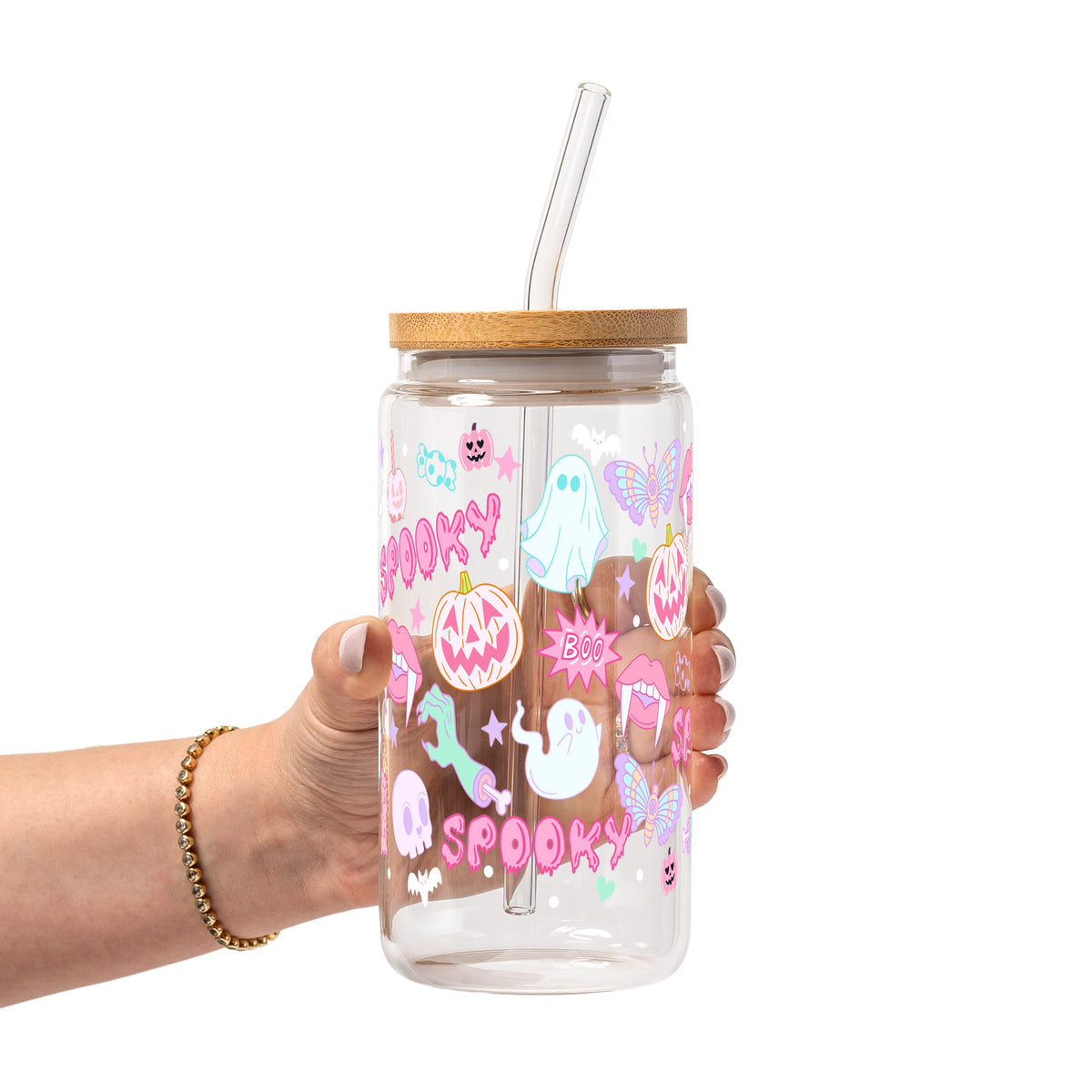 Pink Halloween Cups