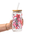 Retro Smiley Heart Cups