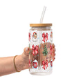Christmas Bow Clause Cups