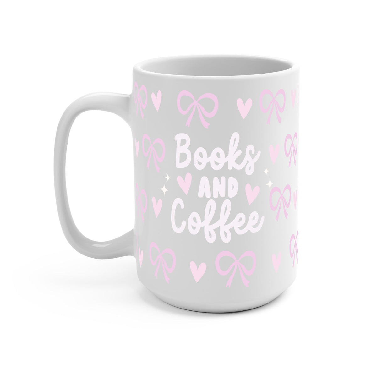 Coquette Books + Coffee Cups